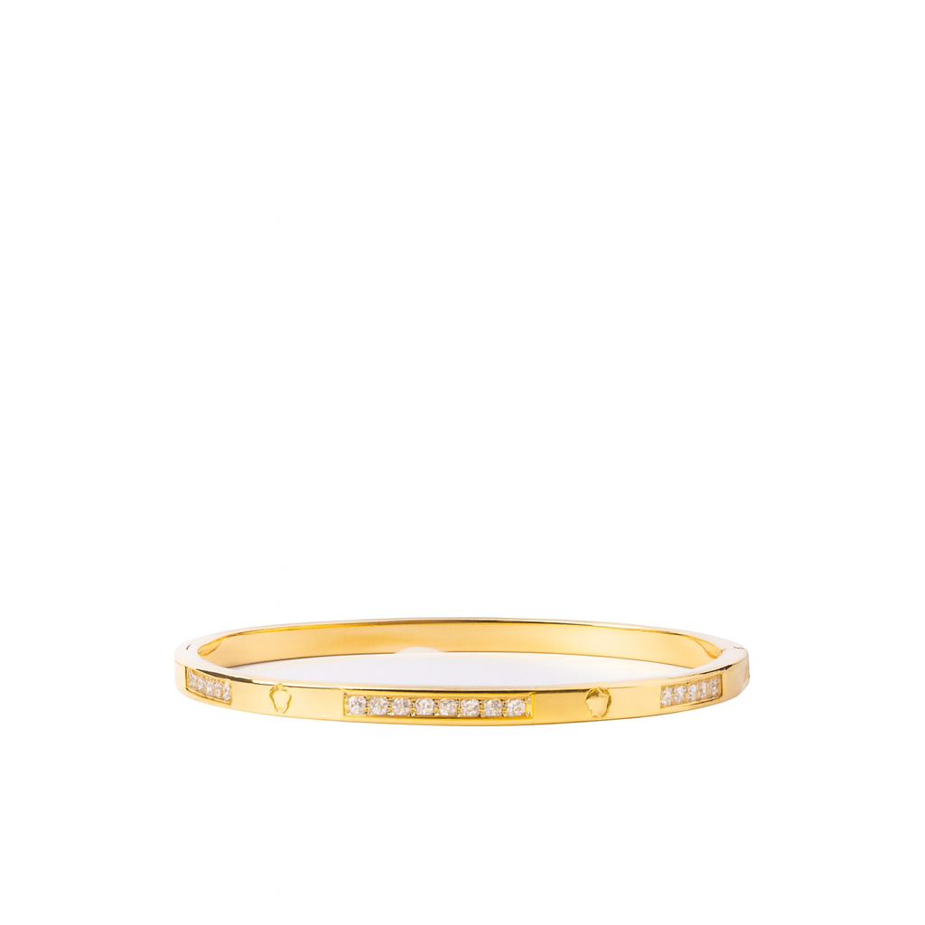 18K Gold Plated Stainless Steel Premium Bracelet for Women - KJKBL009