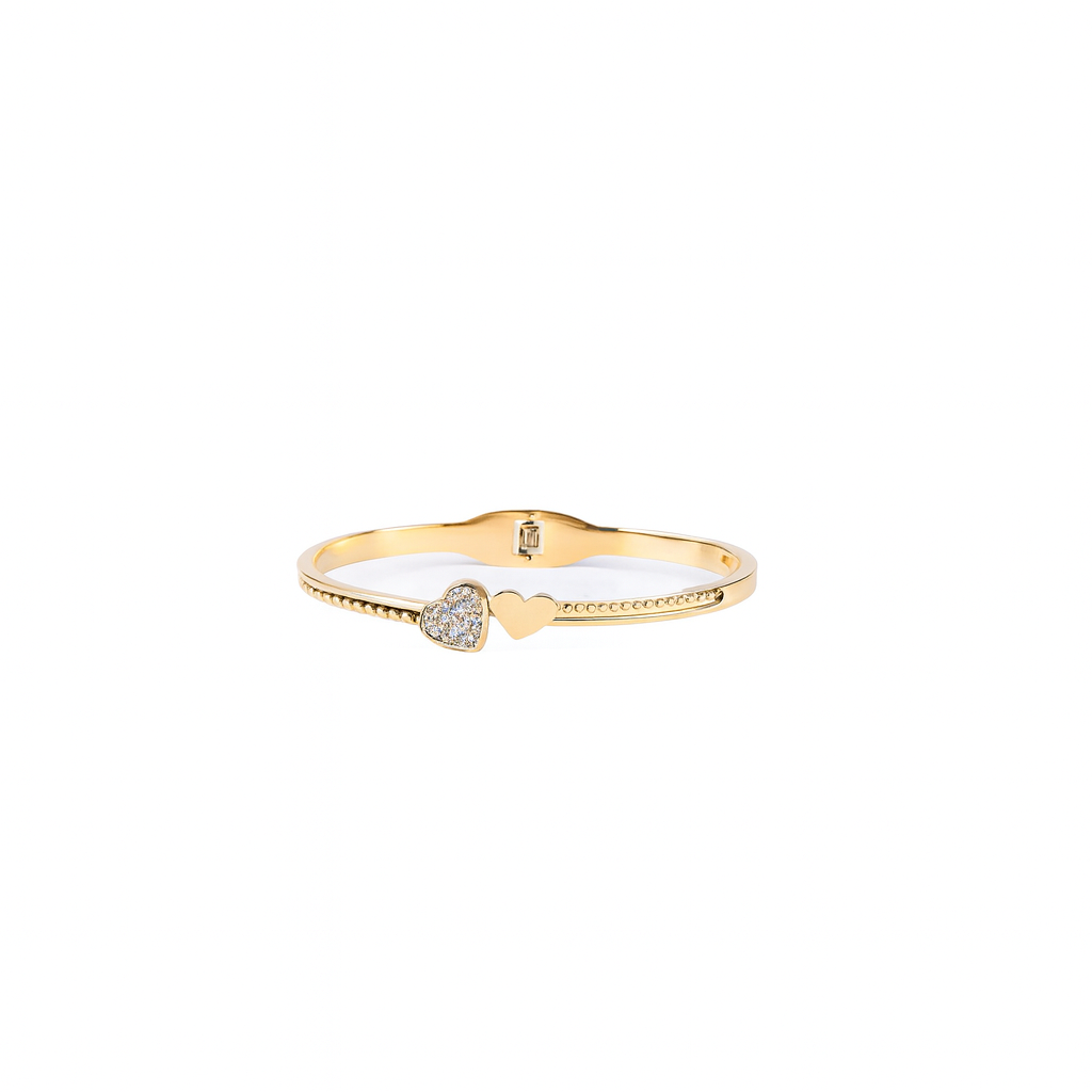 18K Gold Plated Stainless Steel Premium Bracelet for Women - KJKBL014