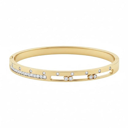 18K Gold Plated Stainless Steel Premium Bracelet for Women - KJKBL019
