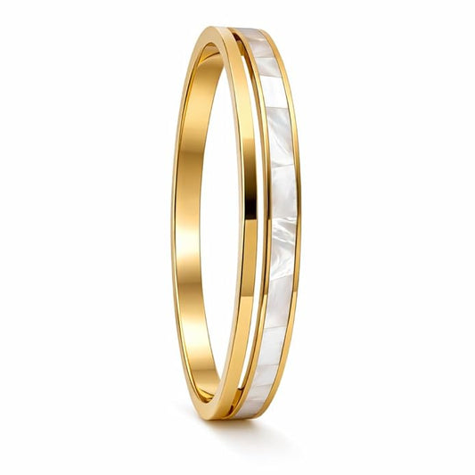 18K Gold Plated Stainless Steel Premium Bracelet for Women - KJKBL021