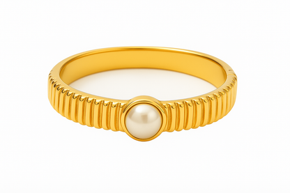 18K Gold Plated Stainless Steel Premium Bracelet for Women - KJKBL007