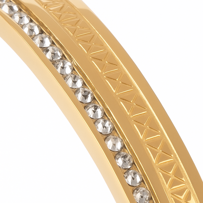 18K Gold Plated Stainless Steel Premium Bracelet for Women - KJKBL001