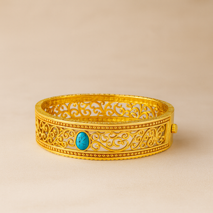 18K Gold Plated Stainless Steel Premium Bracelet for Women - KJKBL012