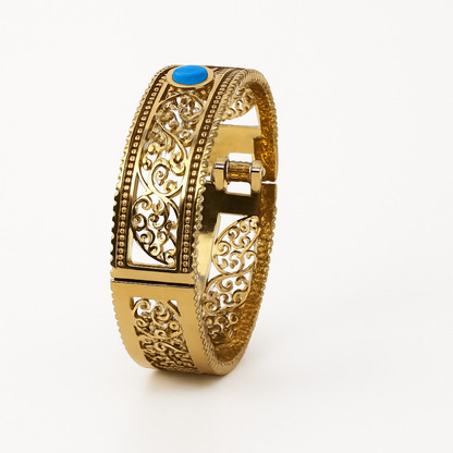18K Gold Plated Stainless Steel Premium Bracelet for Women - KJKBL012