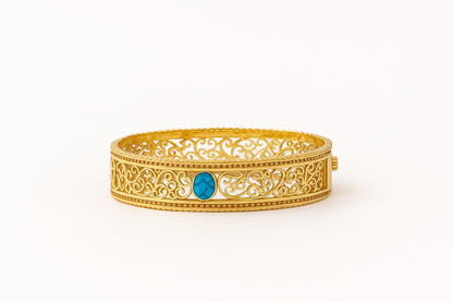 18K Gold Plated Stainless Steel Premium Bracelet for Women - KJKBL012