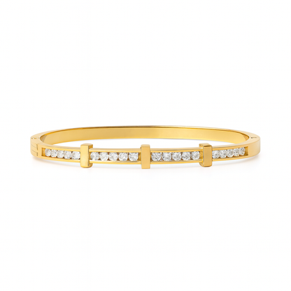 18K Gold Plated Stainless Steel Premium Bracelet for Women - KJKBL004