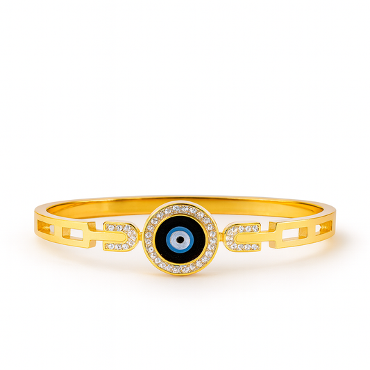 18K Gold Plated Stainless Steel Premium Bracelet for Women - KJKBL003