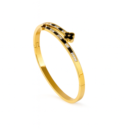 18K Gold Plated Stainless Steel Premium Bracelet for Women - KJKBL005