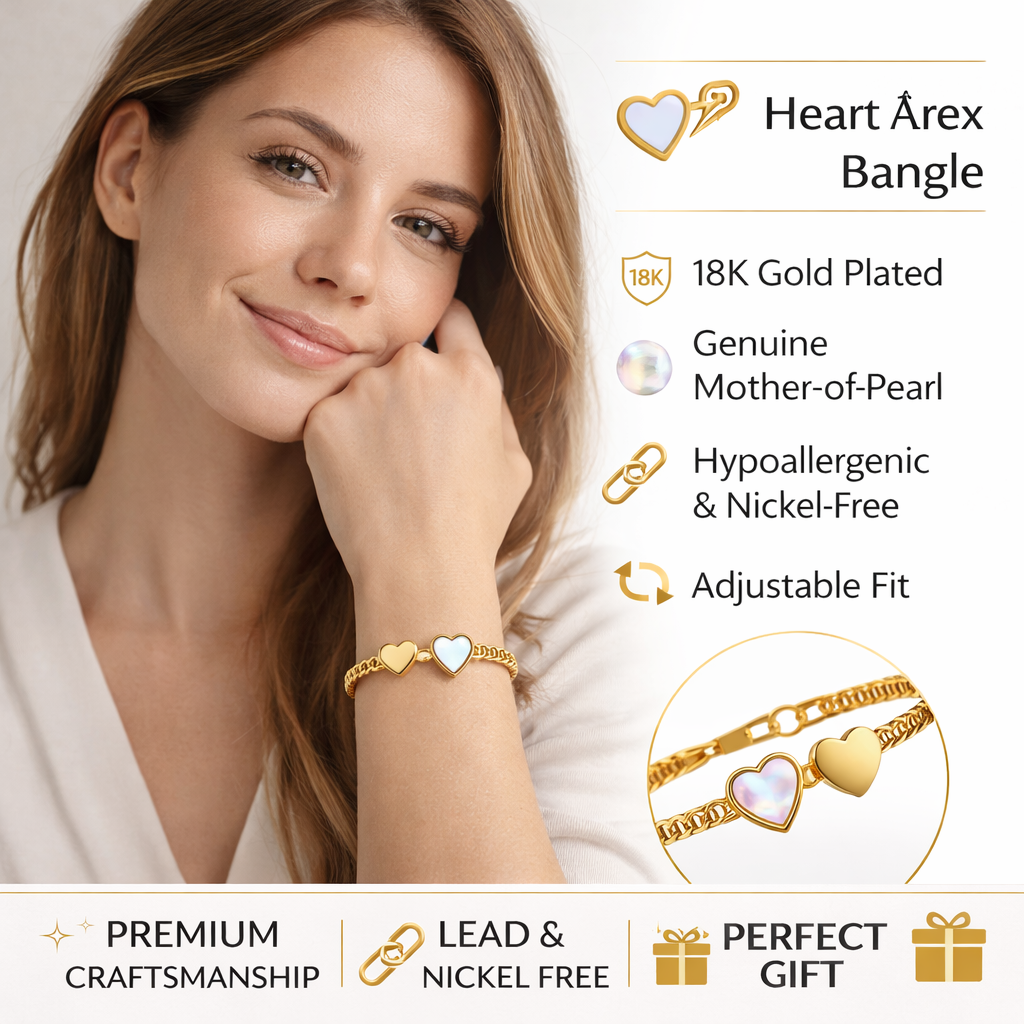 18K Gold Plated Stainless Steel Premium Bracelet for Women - KJKBL020