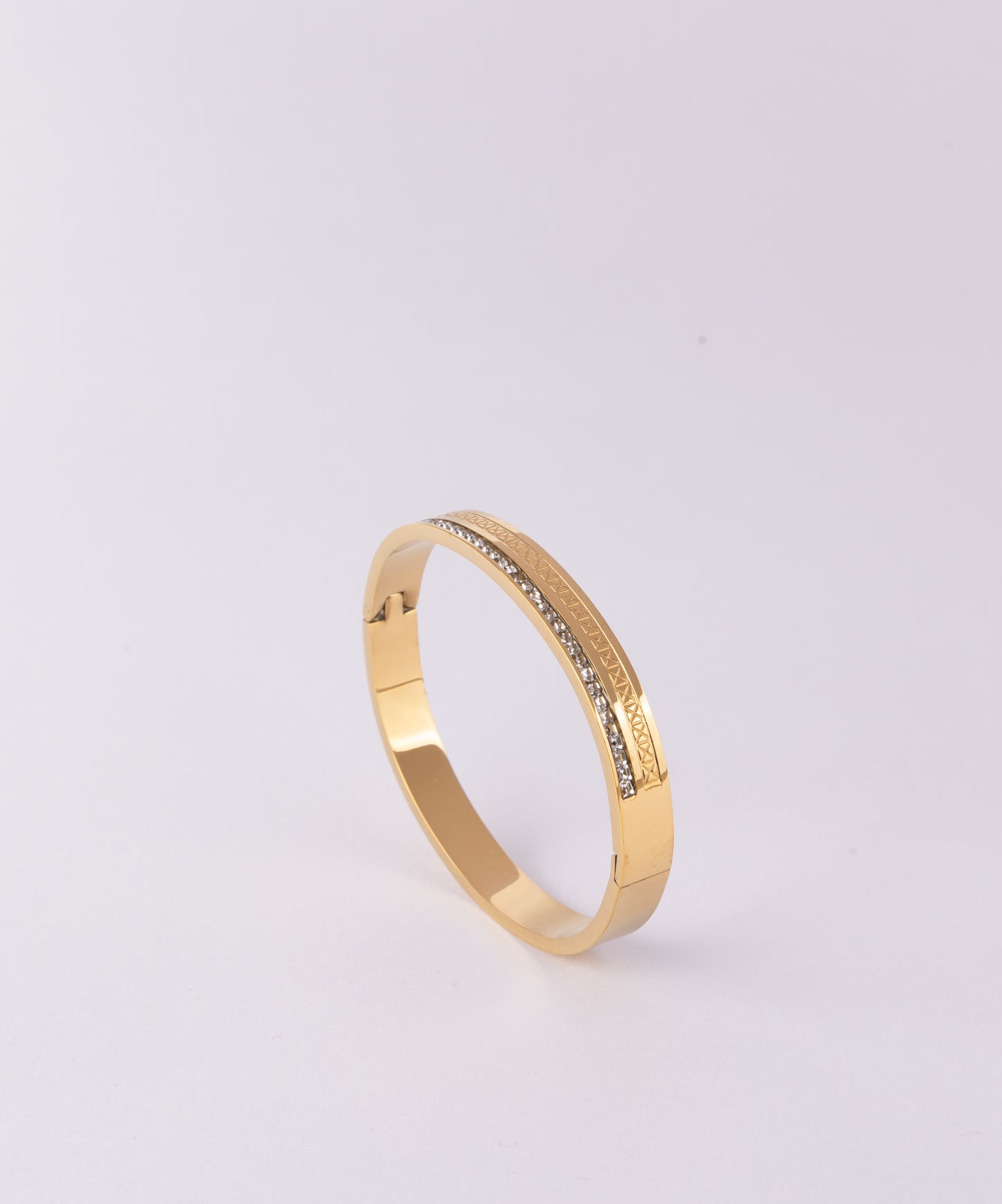 18K Gold Plated Stainless Steel Premium Bracelet for Women - KJKBL001