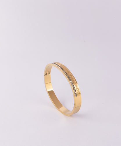 18K Gold Plated Stainless Steel Premium Bracelet for Women - KJKBL001