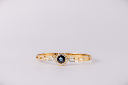 18K Gold Plated Stainless Steel Premium Bracelet for Women - KJKBL003