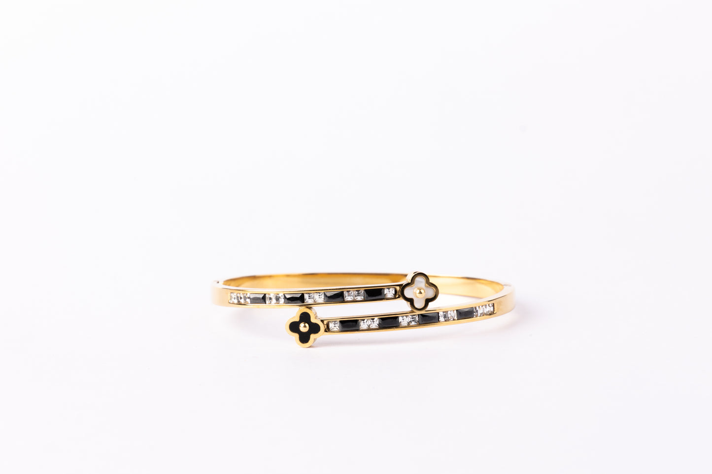 18K Gold Plated Stainless Steel Premium Bracelet for Women - KJKBL005