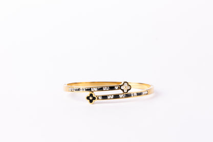 18K Gold Plated Stainless Steel Premium Bracelet for Women - KJKBL005
