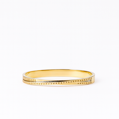 18K Gold Plated Stainless Steel Premium Bracelet for Women - KJKBL010