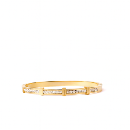 18K Gold Plated Stainless Steel Premium Bracelet for Women - KJKBL004