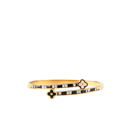 18K Gold Plated Stainless Steel Premium Bracelet for Women - KJKBL005