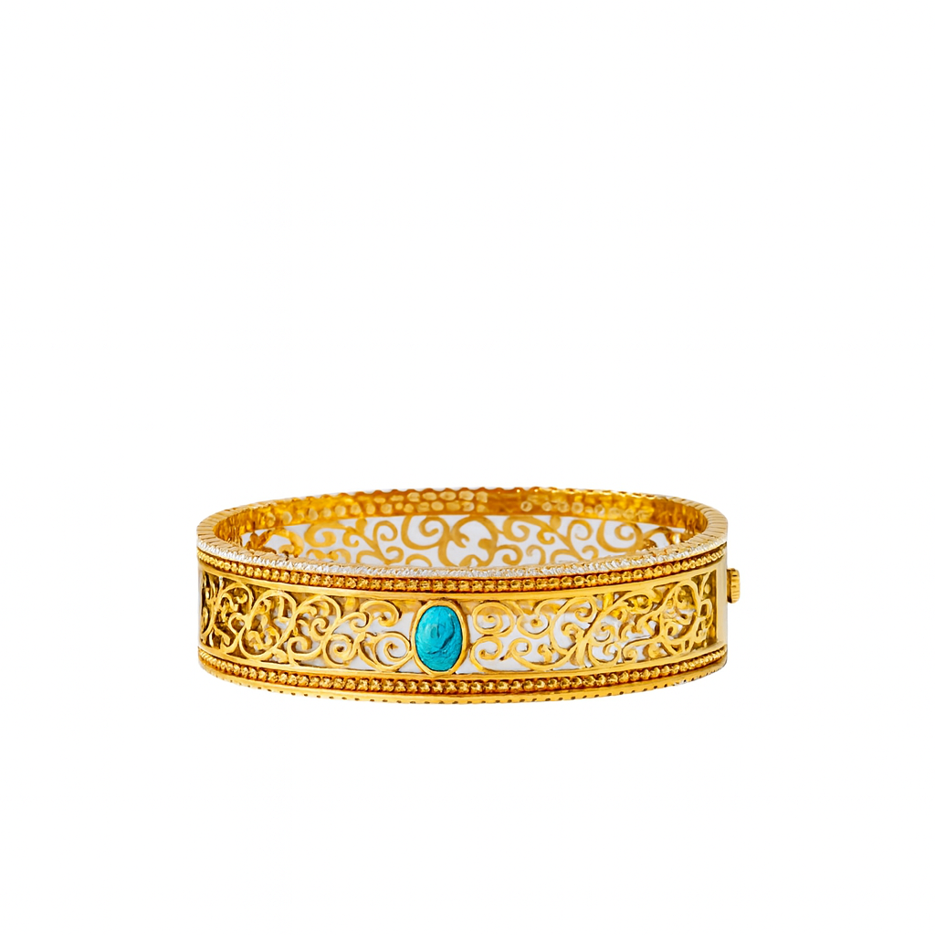 18K Gold Plated Stainless Steel Premium Bracelet for Women - KJKBL012